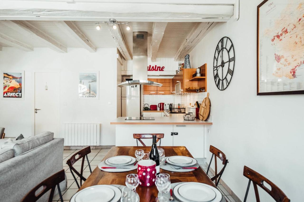 Le White Flat Exceptionnel Proche Lac Apartamento Annecy Exterior foto