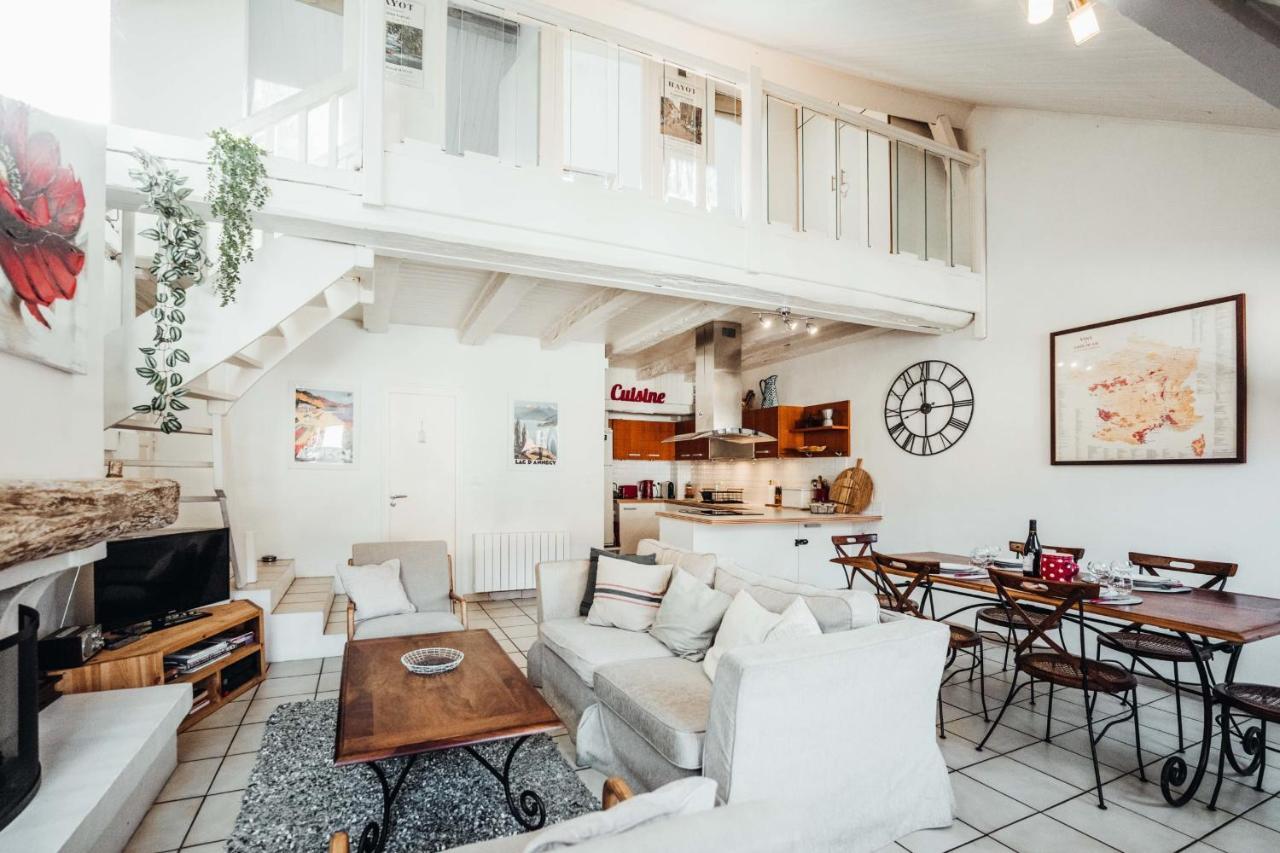 Le White Flat Exceptionnel Proche Lac Apartamento Annecy Exterior foto